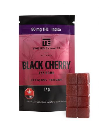 Twisted Extracts Black Cherry ZZZ Bomb