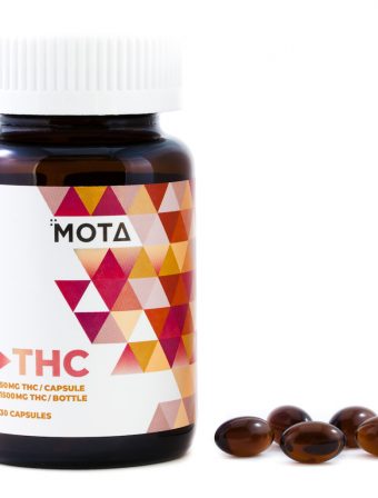 Mota 50mg THC Capsules