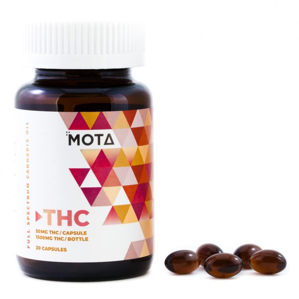 Mota 50mg THC Capsules