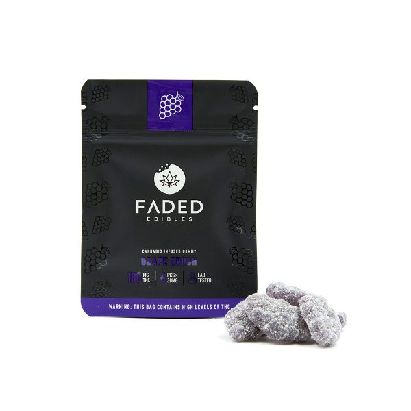 Faded Cannabis Grape THC Gummies