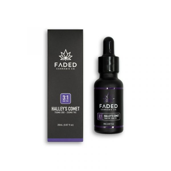 Faded Cannabis Co. Halley's Comet Tinctures