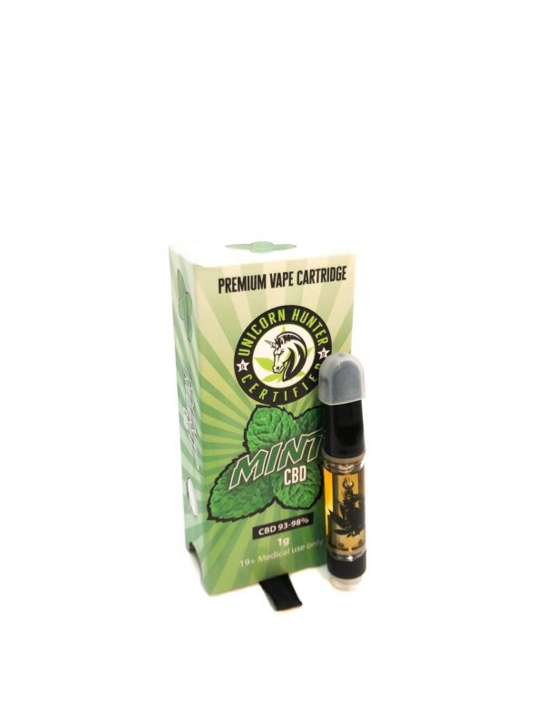 Purchase Unicorn Hunter Mint CBD Vape Cartridge