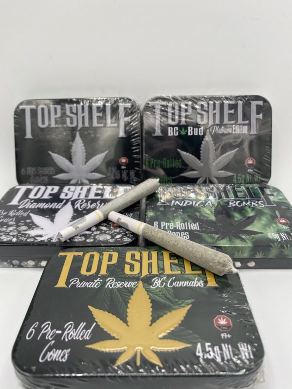 top shelf pre rolled joint variety packs for sale